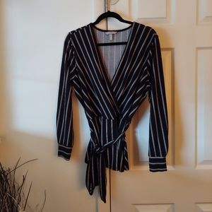 Long Sleeve Peplum Top